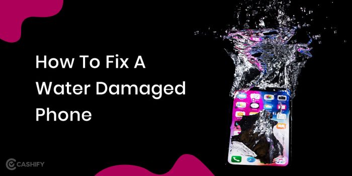 Water phone damaged if do cell circuitry damage serious cause internal device issues