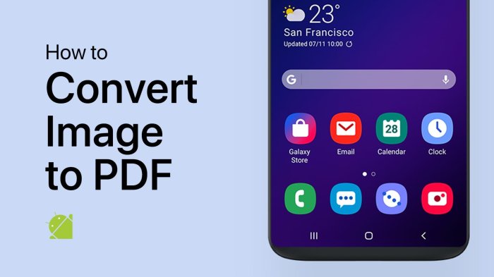 Cara mengubah foto menjadi PDF di Android